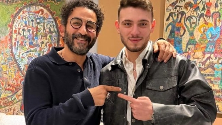 المطرب الشامي يفاجئ أحمد حلمي بزيارة منزله.. وموقف طريف بينهما