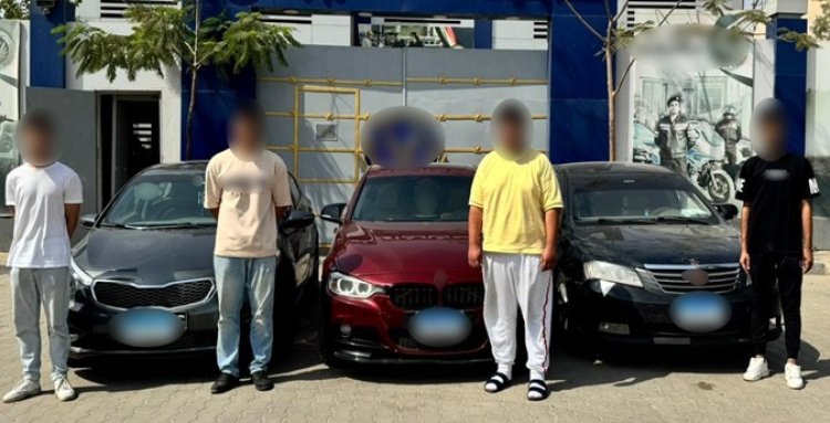 الداخلية تكشف تفاصيل القبض على المتهمين بالتسبب في حادث فتيات طريق الواحات