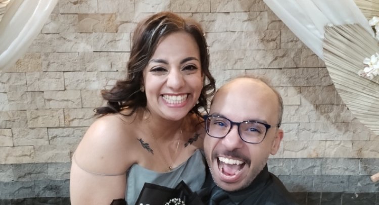الفنان مينا أبو الدهب يحتفل بخطوبته (صور)