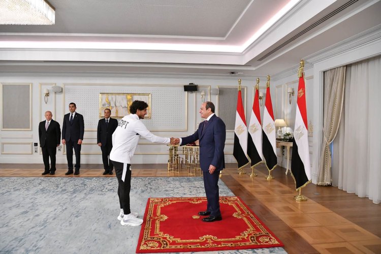 محمد هاني: نجدد العهد على بذل كل ما لدينا لتمثيل مصر بالشكل الذي يليق بها