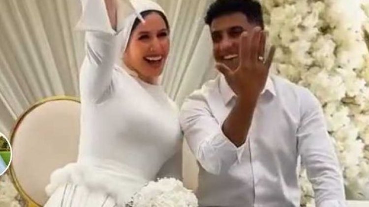 أول تعليق من زوج البلوجر سلمى عبد العظيم على إعلانها خلع الحجاب 