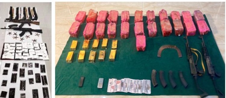 مصرع 6 عناصر إجرامية شديدة الخطورة وضبط 850 كيلو مخدرات بـ128 مليون جنيه في أسوان وسوهاج