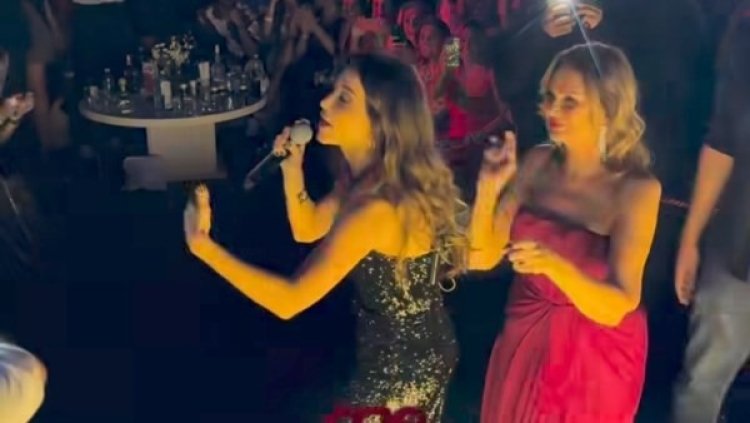 نانسي عجرم تُشعل أجواء مهرجان الجونة.. ويسرا تشاركها الرقص في حفل ساهر