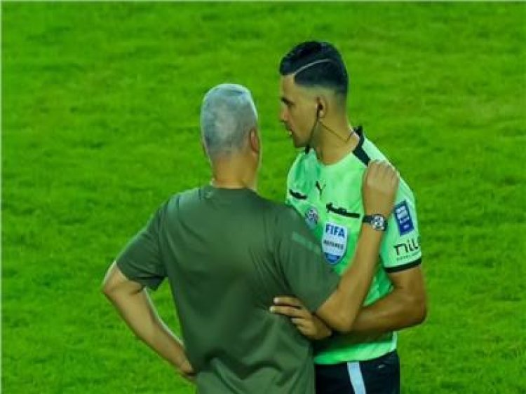 في بيان رسمي.. لجنة الحكام تعلن تفاصيل حديث وائل جمعة مع الحكم محمد معروف