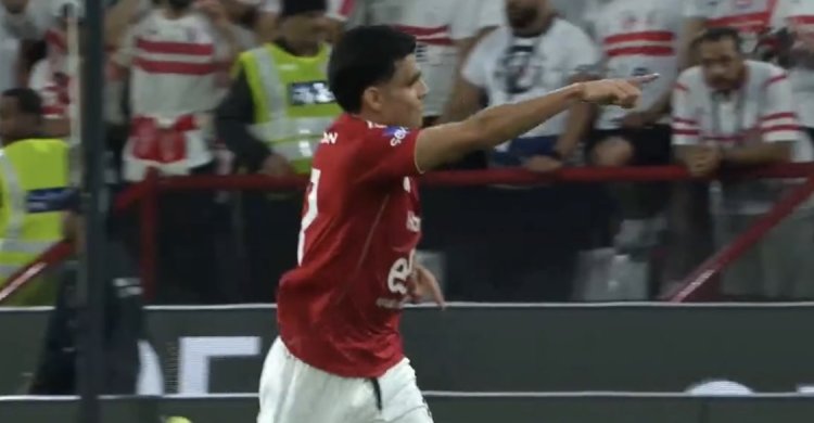الشوط الأول.. الأهلي يتقدم على الزمالك بهدف "بن شرقي" في نهائي السوبر
