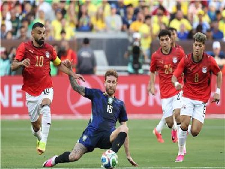 منتخب مصر يخسر أمام البرازيل (2-1) في آخر تجاربه الودية قبل كأس العالم