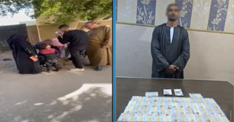 القبض على شخص ظهر فى فيديو يقوم بتجميع بطاقات مواطنيين بمحيط لجنة إنتخابية بقنا 