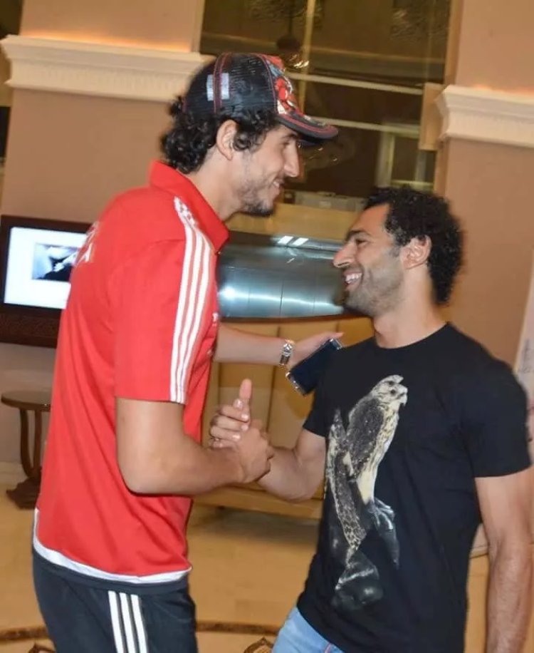 محمد صلاح يودع أحمد حجازي برسالة مؤثرة بعد إعلان اعتزاله