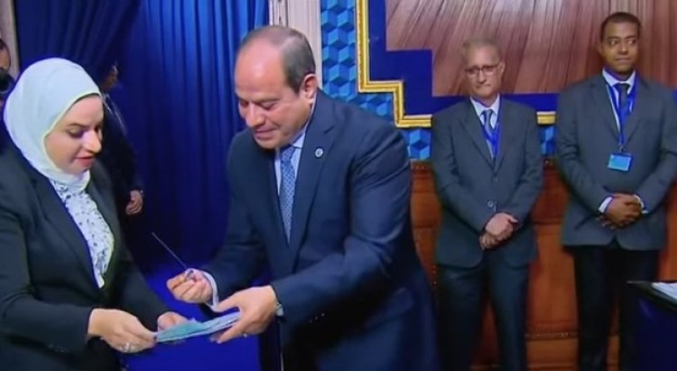 السيسي يُدلي بصوته في انتخابات مجلس الشيوخ 2025 وسط مشاركة شعبية لافتة