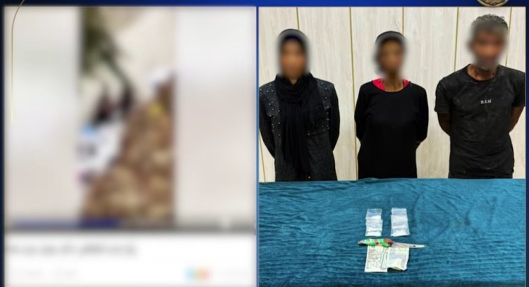 ضبط  سيدتين ومسجل خطر  بعد ظهورهما فى فيديو أثناء تعاطي المخدرات بالقاهرة 
