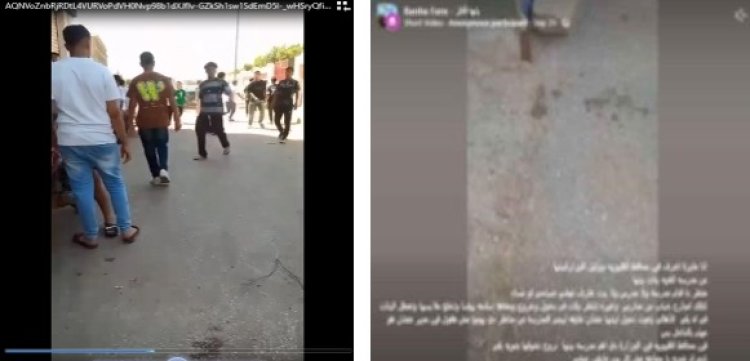 طلاب مدرسة مجاورة.. القبض على سيدة نشرت فيديو لتجمع طلاب أمام مدرسة بنات بالقليوبية 