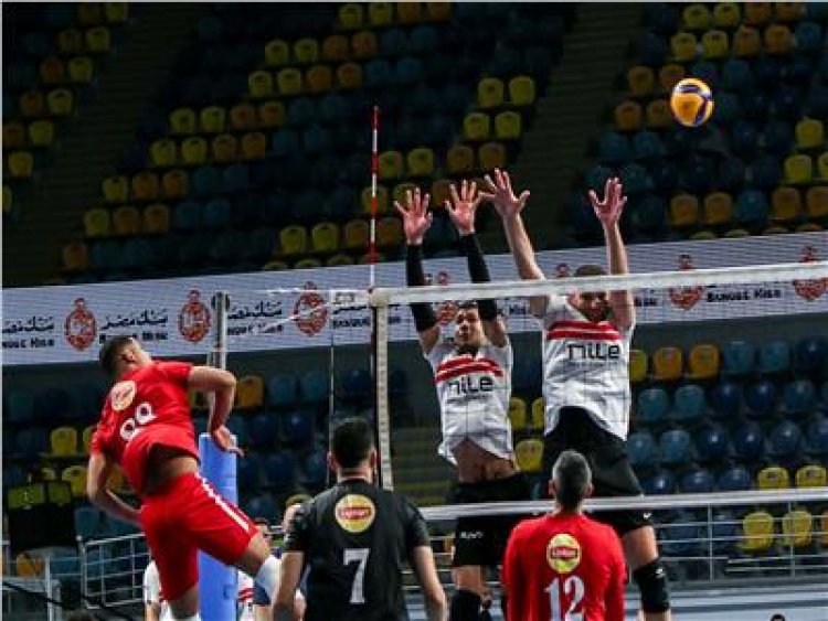 على حساب الزمالك.. الأهلي يتوج بدوري السوبر للكرة الطائرة