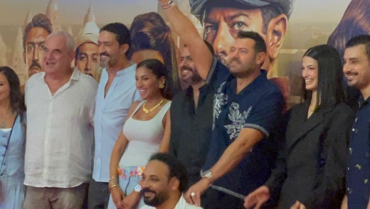 قبل طرحه في السينما.. نجوم وصنّاع فيلم درويش يحتفلون بالعرض الخاص