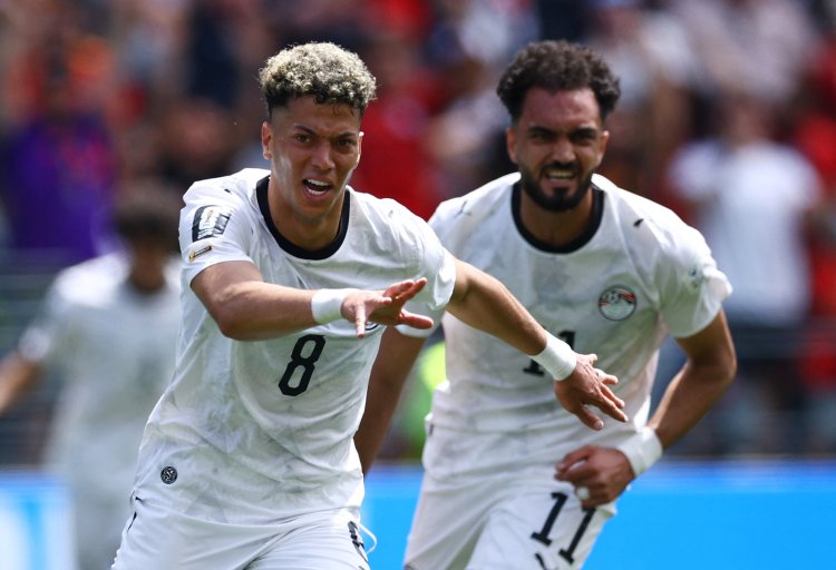 شوط أول تاريخي لمنتخب مصر أمام بلجيكا