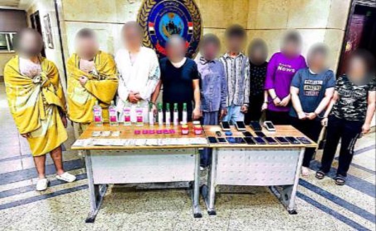 4 رجال و5 سيدات..

ضبط نادى صحي بدون ترخيص لممارسة الأعمال المنافية للآداب بالشيخ زايد 