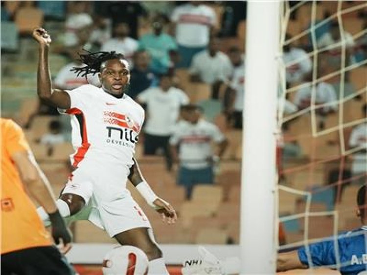 الزمالك يحقق فوزه الأول في الدوري بثلاثية أمام البنك الأهلي