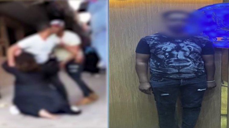 "الأخوة الأعداء".. القبض على شاب تعدي على شقيقته وسط الشارع بالوراق 