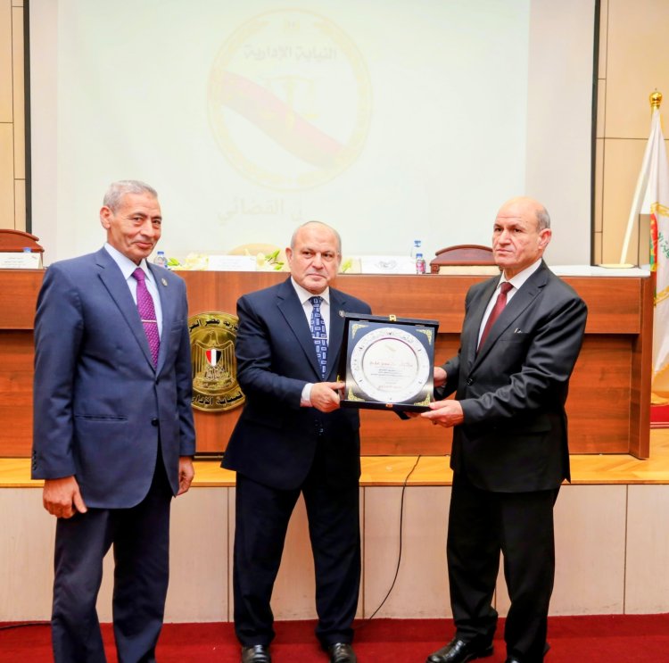 رئيس النيابة الإدارية يشهد احتفالية "يوم التميز" لإدارة التفتيش القضائي