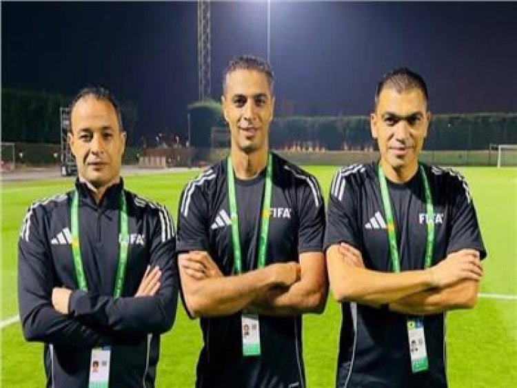 "أمين عمر" حكما لمباراة السعودية وفلسطين في كأس العرب