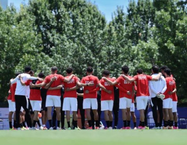 عاصفة رعدية توقف مران منتخب مصر في أمريكا استعدادا لمباراة الأرجنتين