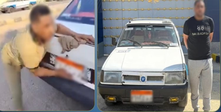 ضبط سائق تاكسي رفض توصيل راكب وهدده ببني سويف