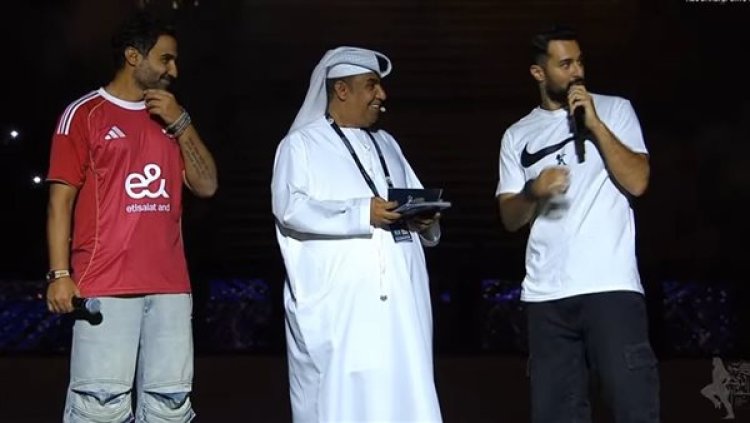 أحمد حاتم وأحمد فهمي يقدمان حفل نهائي السوبر المصري بين الأهلي والزمالك