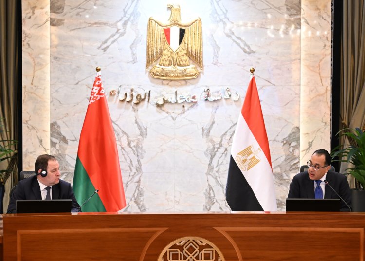 «مدبولي» يُرحب بإقامة مشروعات عرضها رئيس الوزراء البيلاروسي لتنفيذها في مصر