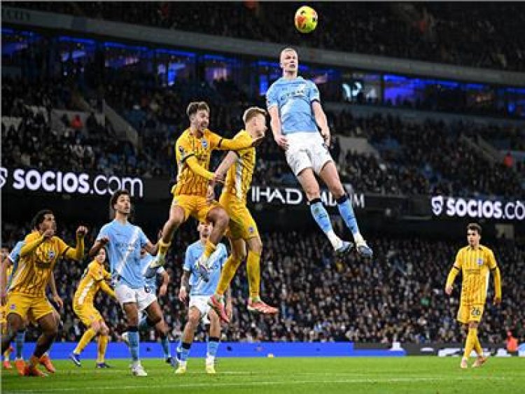 مانشستر سيتي يسقط في فخ التعادل أمام برايتون في الدوري الإنجليزي