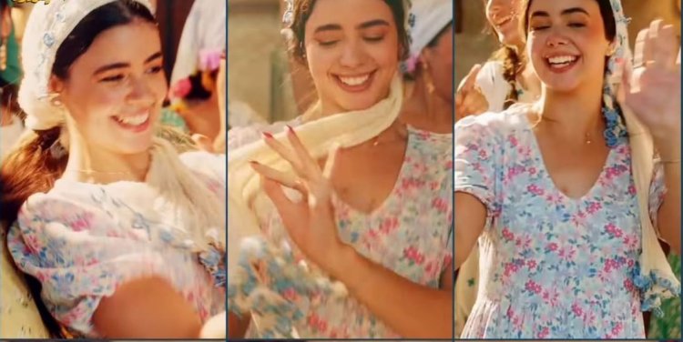 لجين خليفة بطلة كليب «لولا البنات» مع عمرو دياب تلفت الأنظار