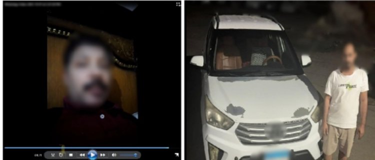 القبض على المتهم بواقعة فيديو الاصطدام بسيارة آخر فى شرم الشيخ