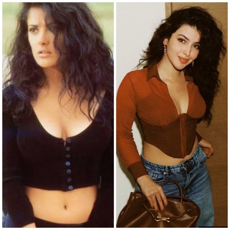 بتسريحة «سلمى حايك».. سارة بركة تسير على خطى النجمات العالميات