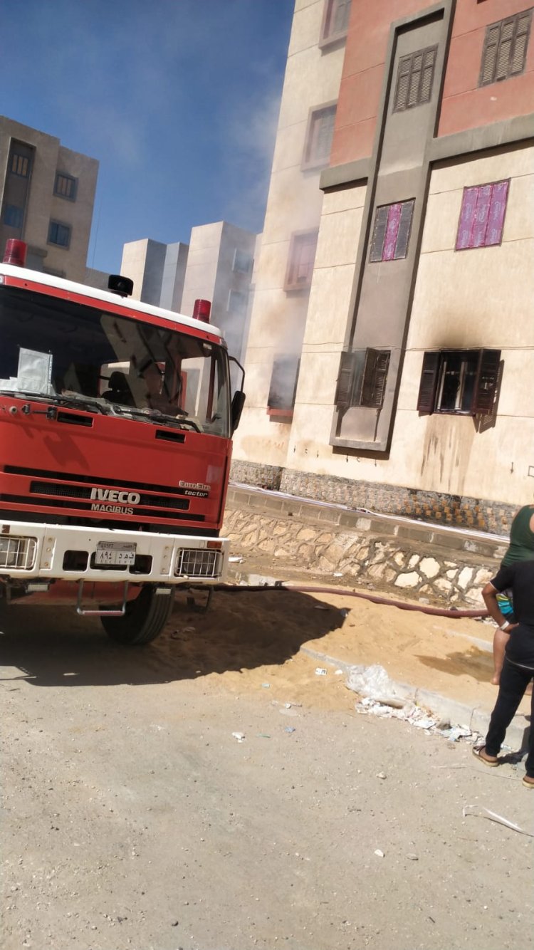 السيطرة على حريق فى عقار بمنطقة الـ"290 فدان" فى 15 مايو