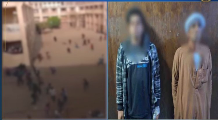 القبض على بائعي خضروات بعد دخول خيولهم مدرسة والتسبب فى إصابة المدير  وعامل ببولاق 