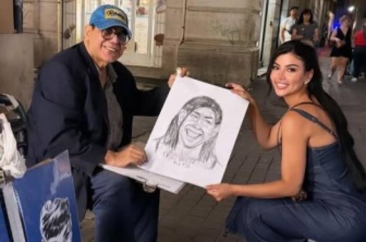 ​«ابقى ارميها بقى».. كارولين عزمي تسخر من بورتريه شخصي لها