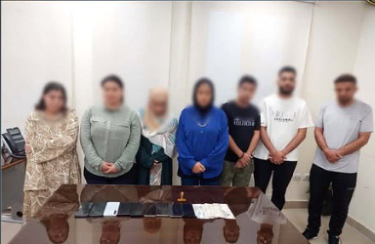 القبض 4 سيدات و3 رجال داخل وكر لممارسة الأعمال المنافية للأداب بأكتوبر