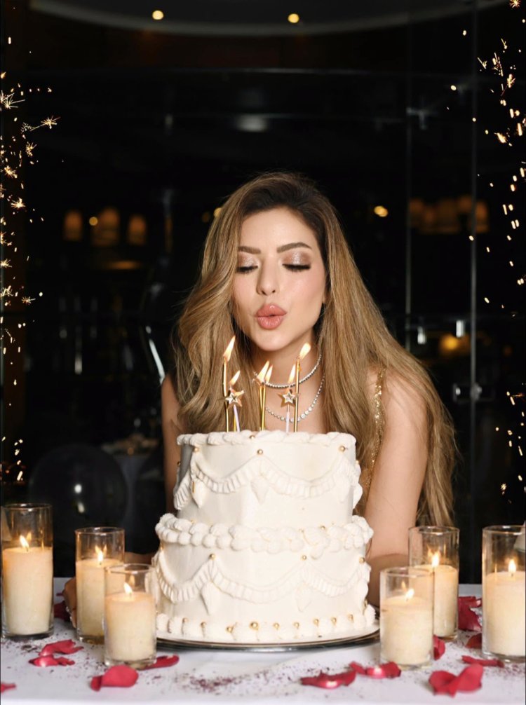ميرنا جميل تحتفل بعيد ميلادها: الحياة أجمل عندما تؤمن بنفسك