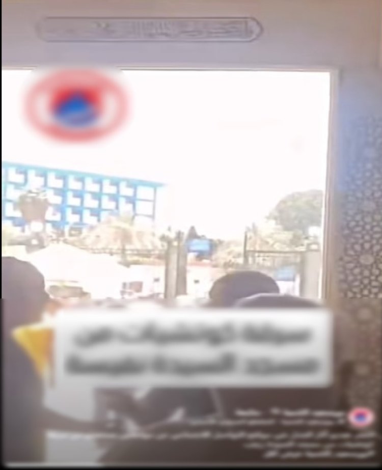 القبض على لص لسرقته  حذاء مصلي  من داخل مسجد بالخليفة