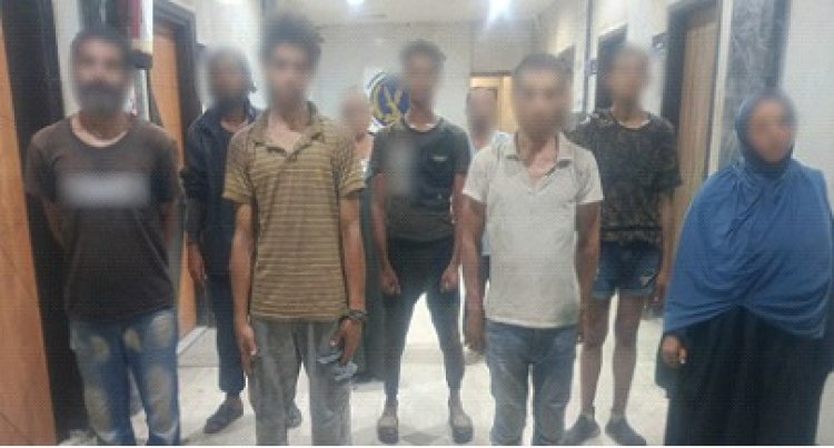 ضبط 10 متهمين لاستغلال 10 أطفال في التسول وبيع السلع بالإلحاح بالقاهرة