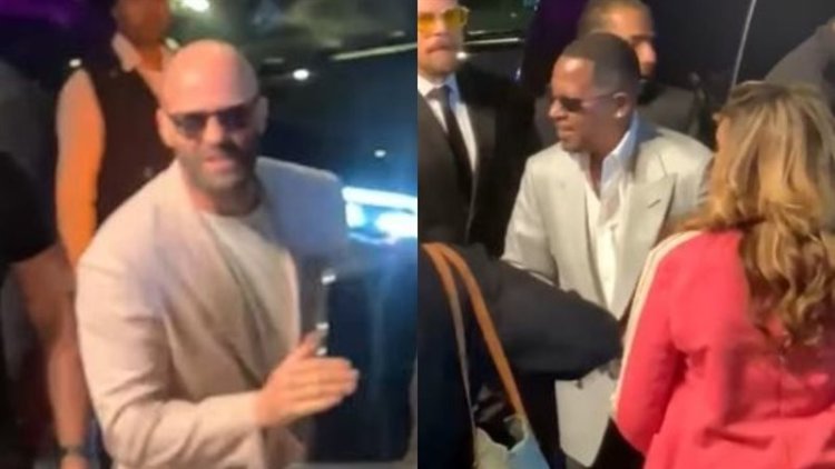 جيسون ستاثام ومارتن لورانس يشعلان ريد كاربت «7 Dogs»
