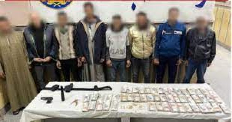 6 مسجلين خطر ينتحلون صفة رجال شرطة لسرقة منزل مزارع بالدقهلية