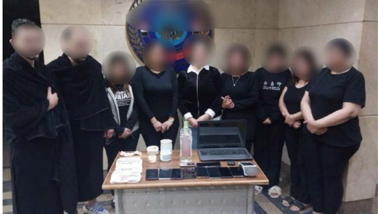 ضبط 7 سيدات وراغبي متعة داخل  نادى صحى "بدون ترخيص" بالشروق 