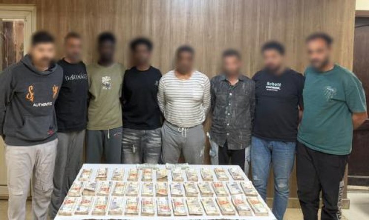 سقوط عصابة الشرطة المزيفة ..ضبط 8 أفارقة لسرقتهم أموال من سائق بالهرم 