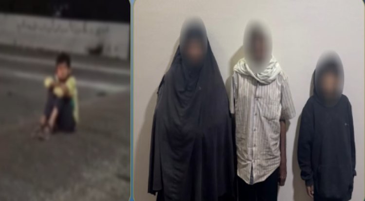 فيديو "طفل الطريق" بالإسماعيلية.. الأمن يضبط والديه بعد إجباره على التسول