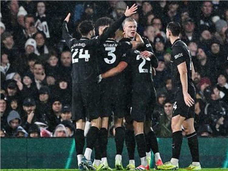 مانشستر سيتي يفوز بصعوبة على فولهام (5-4) في الدوري الإنجليزي