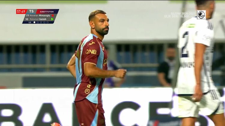 صلاح يشارك في تعادل طرابزون أمام قاسم باشا في مستهل مشواره بالدوري التركي