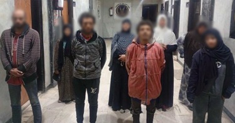 ضبط 17 متهماً وإنقاذ 16 طفلاً من التسول بالجيزة (صور)