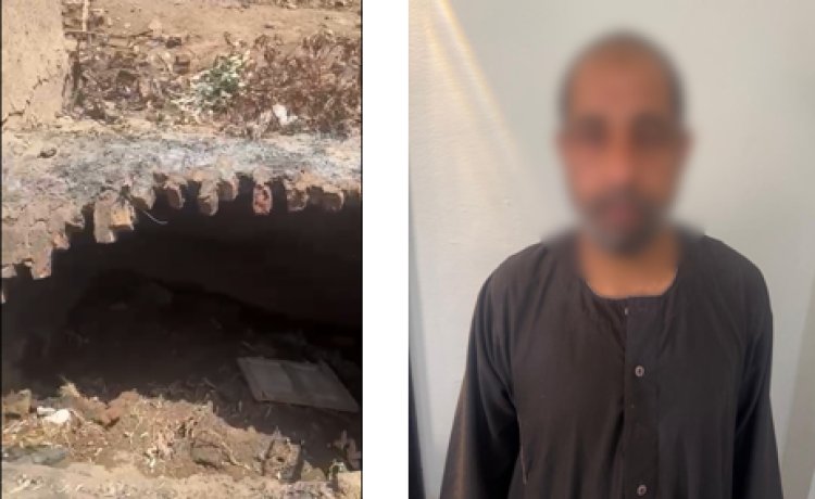 القبض على صاحب  فيديو "حرق الجثامين" بأسوان