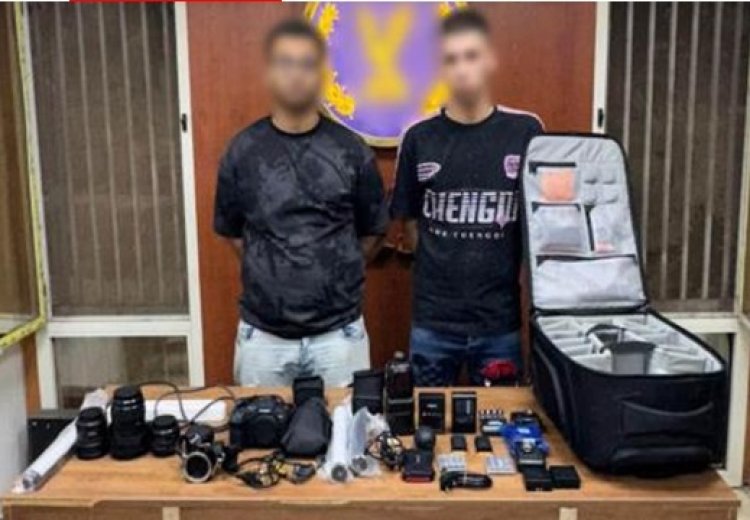 من بينهما سائق سيارة نقل ذكى.. ضبط مرتكبي واقعة سرقة حقيبة معدات تصوير بالقاهرة