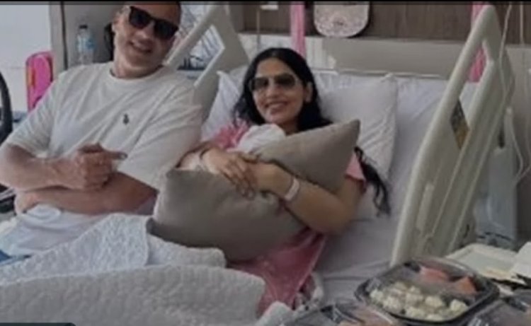 «الأميرة فريدة».. الفنانة أميرة هاني تعلن استقبال طفلتها الأولى