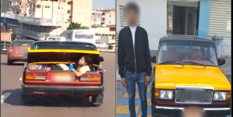 القبض على سائق تاكسي وضع شقيقته فى صندوق السيارة الخلفي  بالإسكندرية